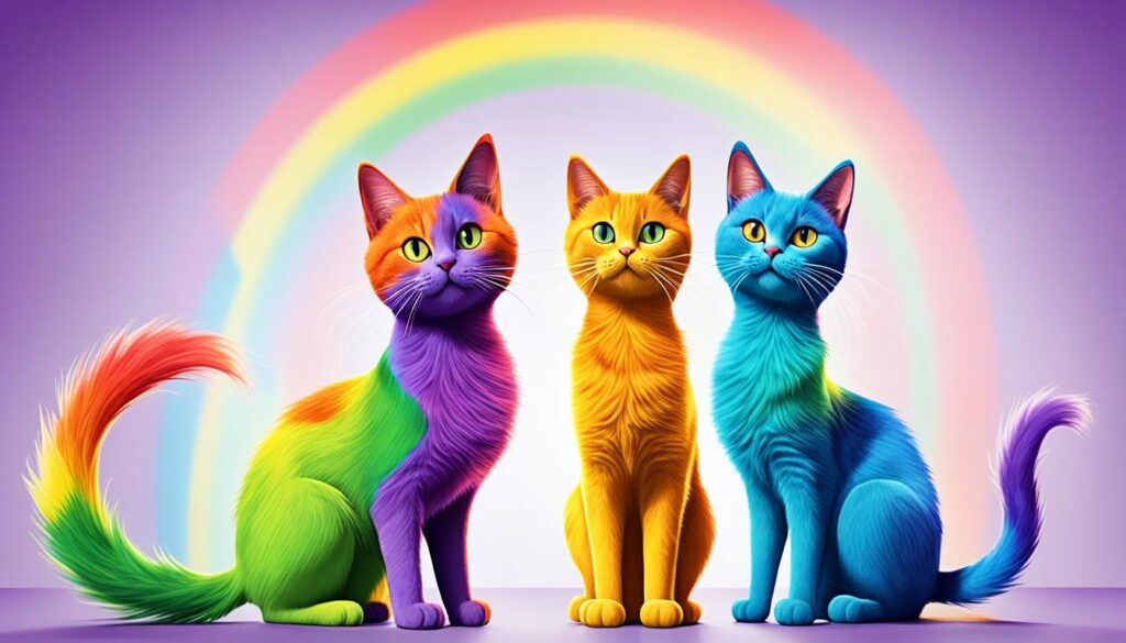 Gatos Multicolores