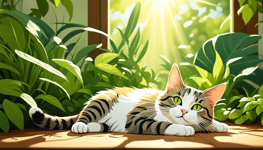 Plantas que estimulan los sentidos felinos