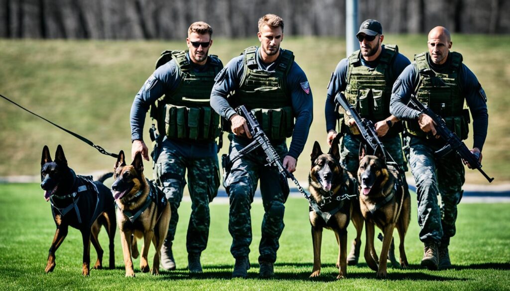 adiestramiento de perros de ataque