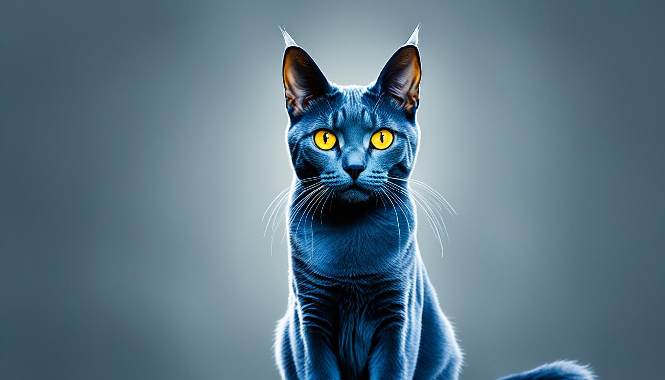 gato azul