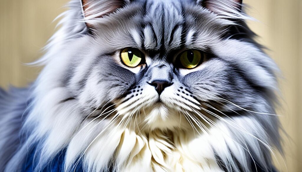 gato persa azul